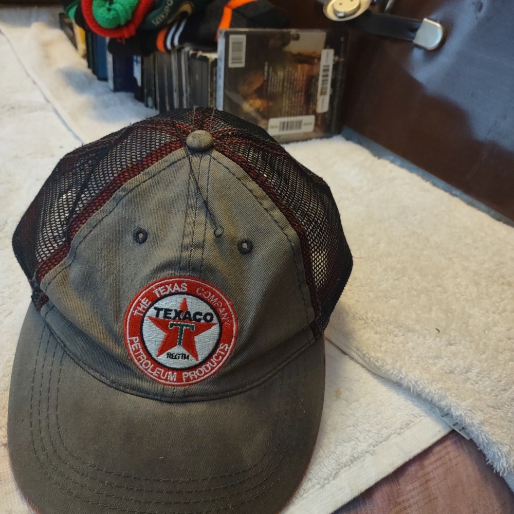 Antique Texaco oil trucker hat